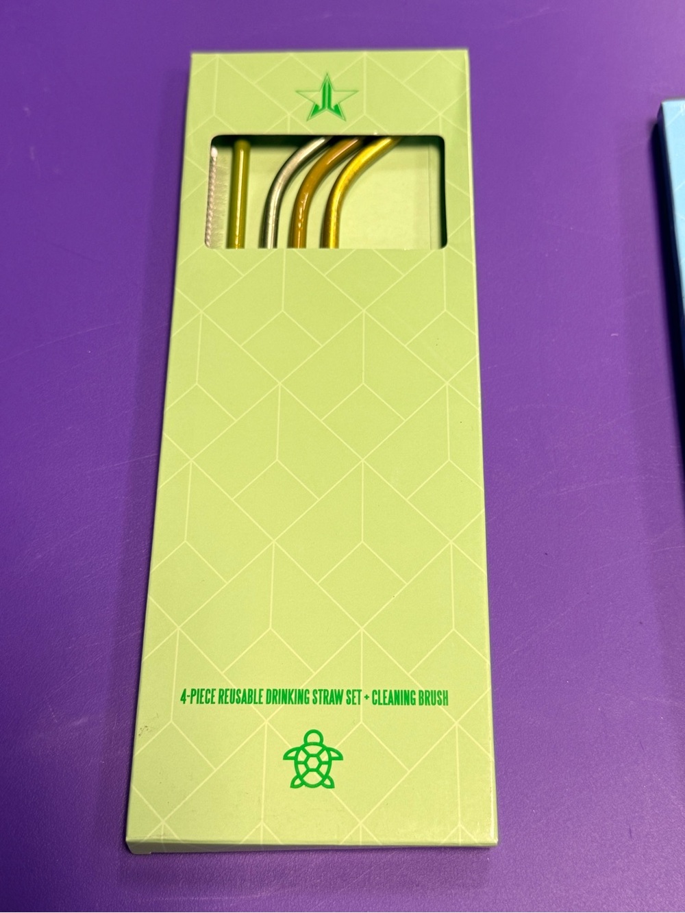 Jeffree Star Metal Reusable Straws - Yellow